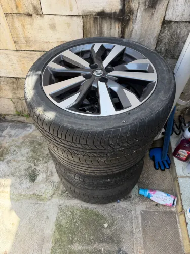 Jogo de roda nissan aro 17 4x100