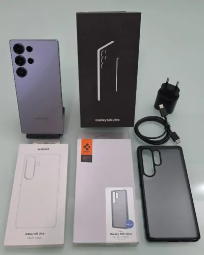Samsung Galaxy S25 Ultra 512GB 12GB RAM Titânio Azul Celular Smartphone Spigen