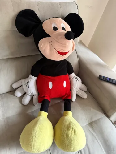 Mickey pelúcia gigante 75cm 