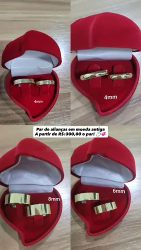 Alianças de namoro e compromisso ?
