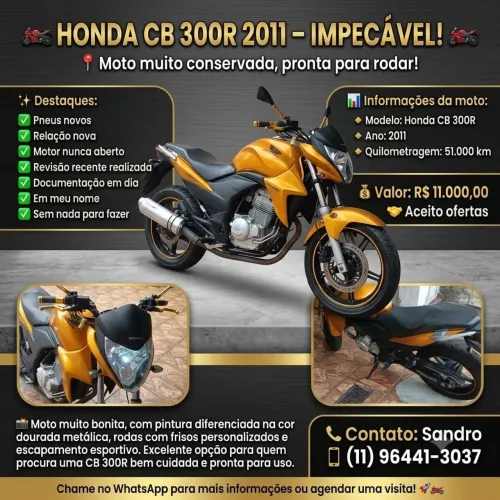 Honda cb300 2011
