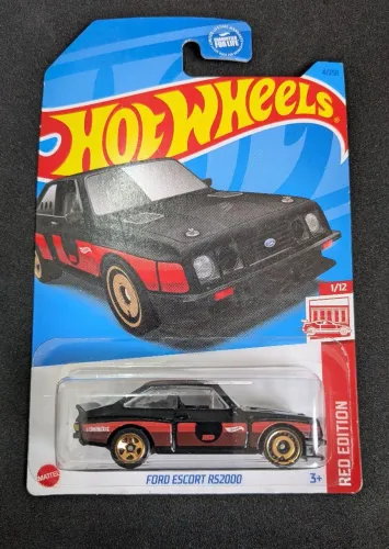 Hot Wheels Ford Escort RS200 - Red Editon