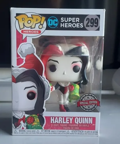 Funko Pop Arlequina Harley Quinn Wrapped Bomb - #299