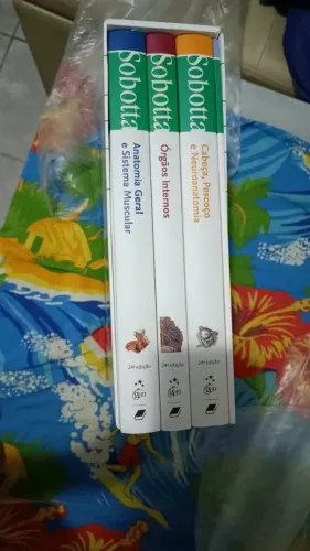 LIVRO Sobotta Atlas de Anatomia Humana - 3 Volumes (EDIÇÃO 24)