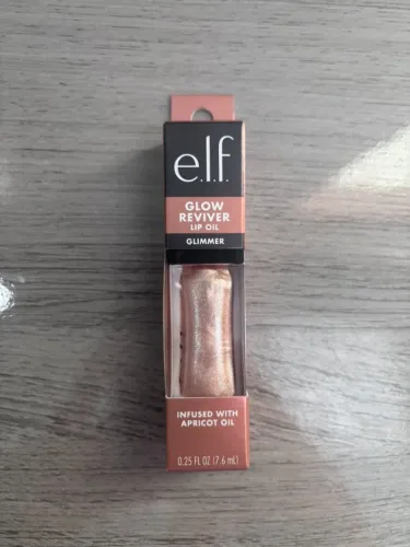 Lip Oil Elf Glow Reviver na cor Crystal Baller.