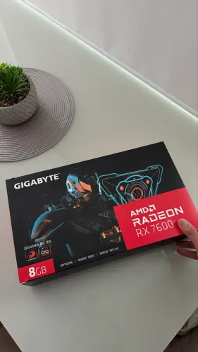 Placa Vídeo Rx 7600 8Gb