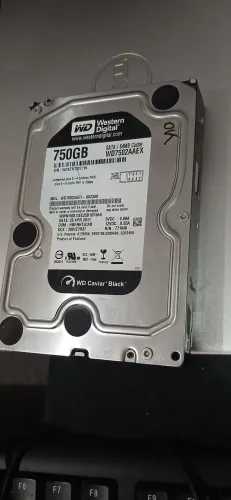 Hd 750gb para DVR e PC GAMER sata III 6.0Gbs 7200rpm tamanho 3.5 pol
