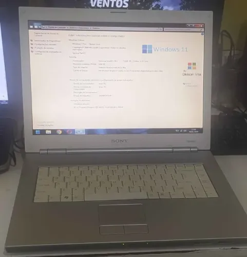 Notebook Sony Vaio Para estudar ver vídeos