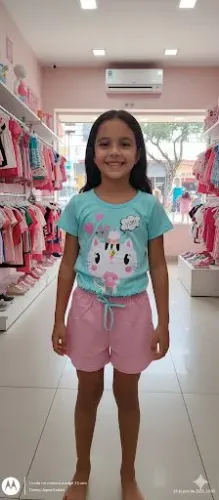 Conjunto de verão infantil menina