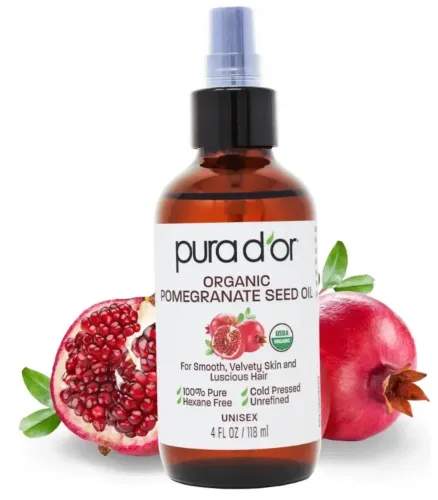 Óleo De Romã Pura D'or 118ml 100% Puro Usda Organic