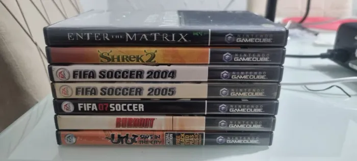 Lote jogos gamecube