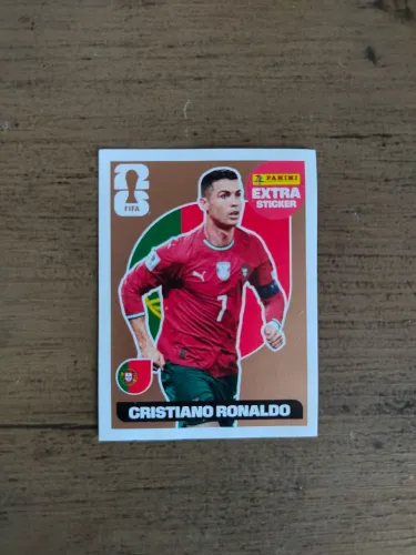Figurinha Legend Cristiano Ronaldo de bronze