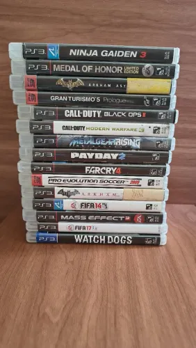 Lote de jogos ps3