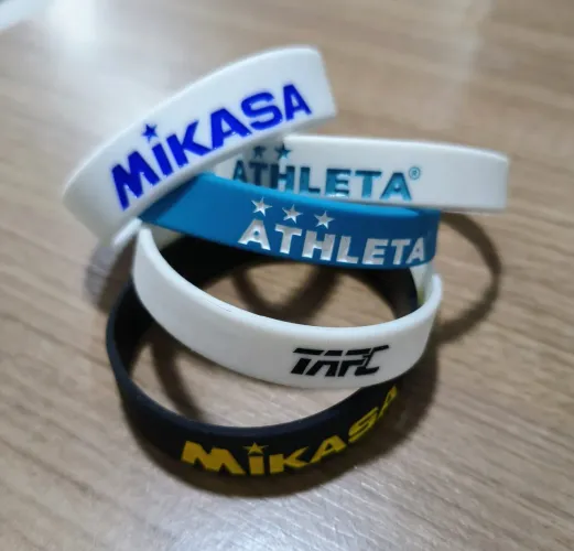 Pulseiras de silicone Futevôlei