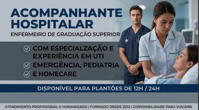 Acompanhante hospitalar 
