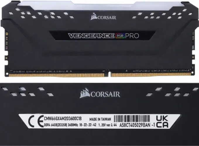 64GB DE MEMORIA DDR4 Vengeance RGB Pro