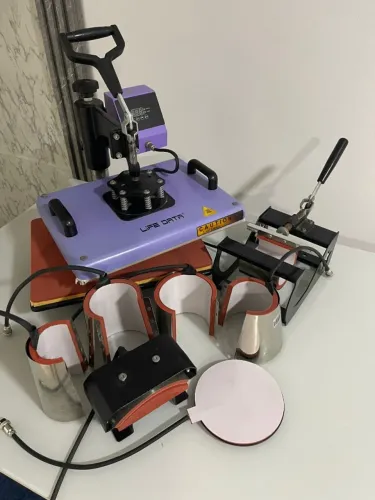 Prensa Térmica Para Sublimação 8 em 1 - Life Data