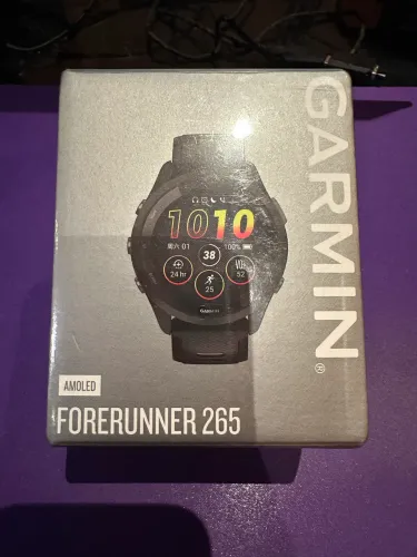 Garmin Forerunner 265 Preto Music - LACRADO Na Caixa (Pronta Entrega)