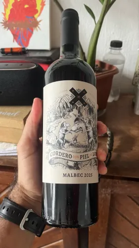 Vinho Cordero con Piel de Lobo Malbec