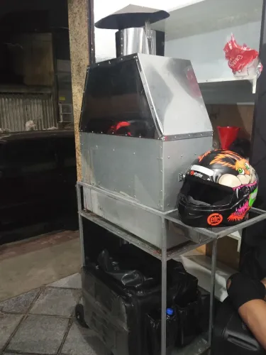 Carrinho de churrasco 