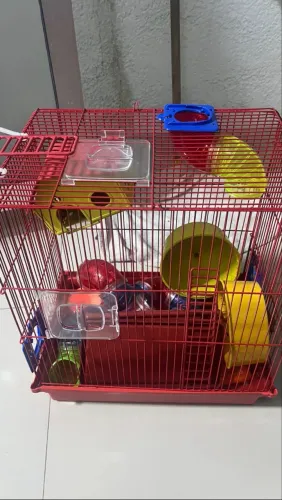 Gaiola para Hamster 2 Andares em Ótimo Estado