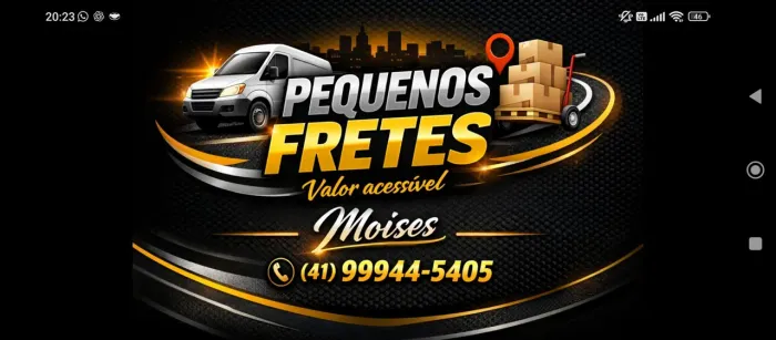 Frete pequeno 