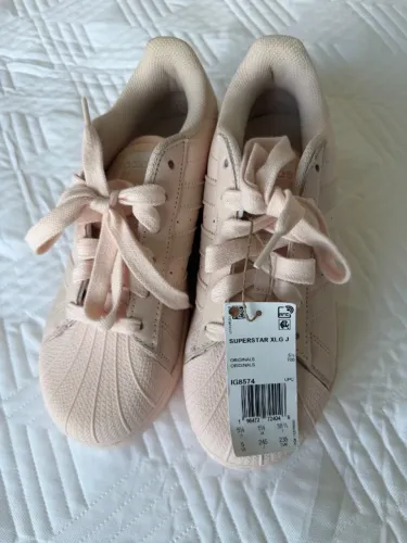 Barbada Tenis Adidas Superstar II Rosa Novo Numero 36