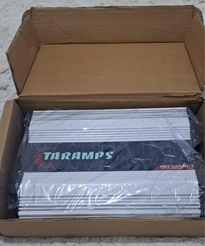     Amplificador Taramps MD 5000.1 5000W 2 Ohms Original