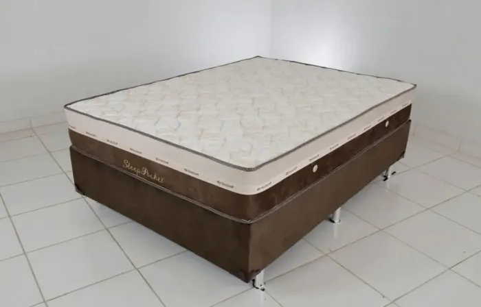 Cama casal molas ensacadas D28