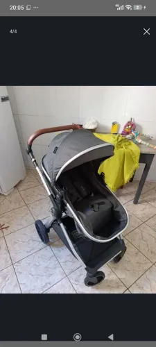Carrinho de bebê Romanzo Duo + Bebe Conforto Ótimo Estado