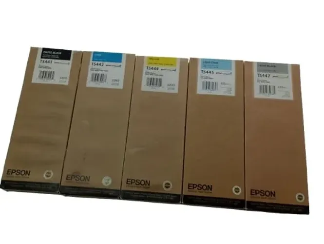 Lote Tinta Epson p Stylus Pro 4000/4400/ *l T5441 T5442 T5444 T5445 T5447 Vencid