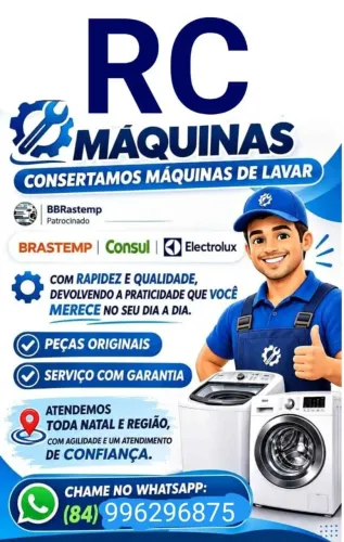 Conserto máquinas de lavar roupas