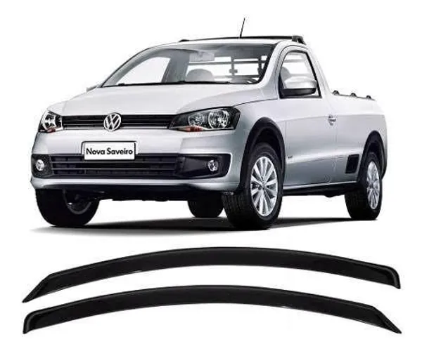 Calha De Chuva Defletor Vw Saveiro G5 G6 G7 2 portas todos socqd qvlcn