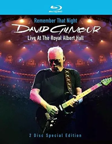 Blu ray David Gilmour - Remember That Night Disc 1 and Disc 2 (Autorado)