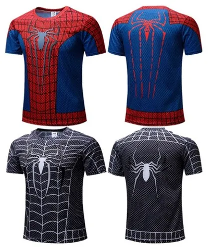 Camisas Super Heróis manga Curta e Longa