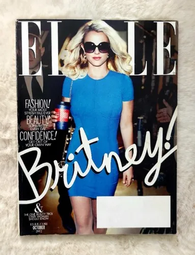 Revista Elle Britney Spears - Outubro 2012