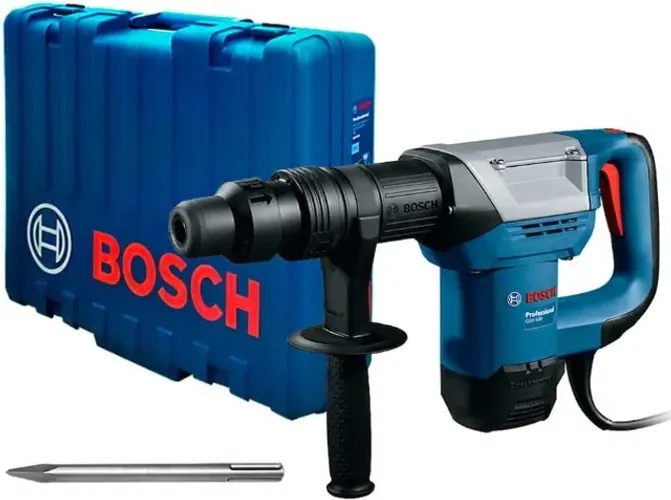 Martelo Demolidor Bosch Gsh 500 1100w 220v Com Maleta