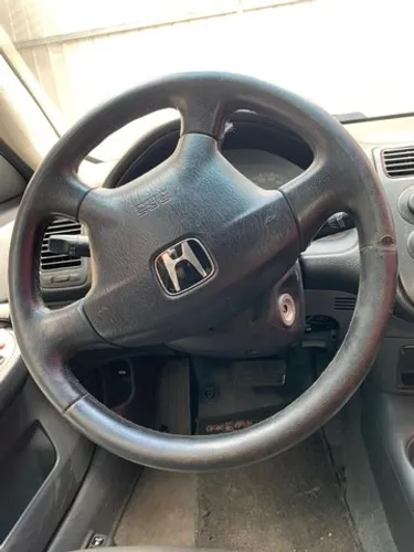 Volante Honda Civic LX 2001/2002 s/bolsa airbag