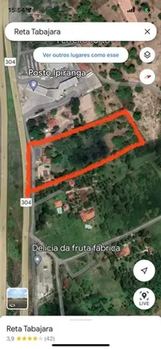 Área em Parnamirim/Macaíba 