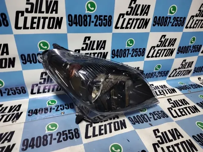 farol direito vectra 2009 ate 2011 mascara negra novo importado foco duplo