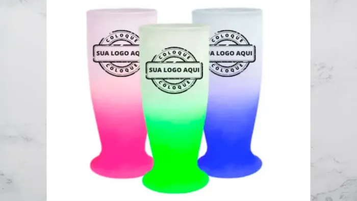 Kit 10 Copos Tulipa Personalizados Vários Modelos e Cores