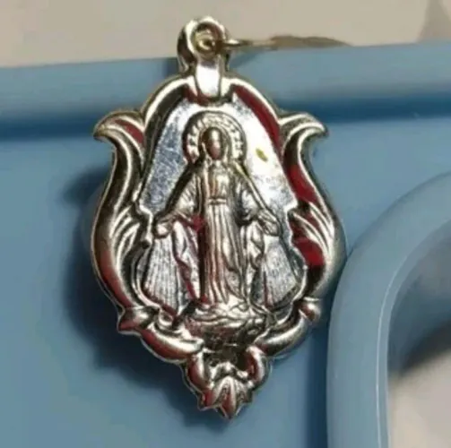 Pingente Nossa senhora das graças prata 925