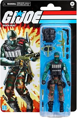 Beach Head Retro Cardback Gi Joe Classified - Lacrado