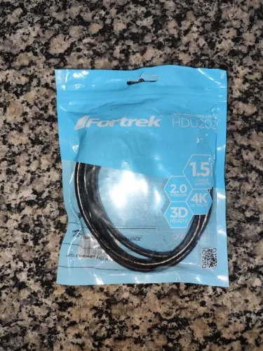 Cabo HDMI 1.5m Fortrek HDU202 4K Ultra HD 3D Ready