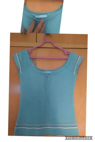 Blusa em linha Le Lis Blanc, Tam P 