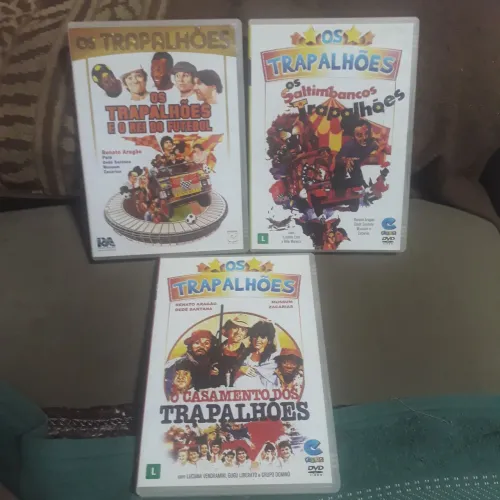 DVDs Os Trapalhões - Raridade!