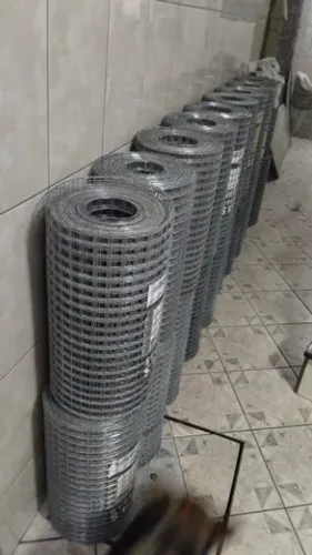 Cercado.Para Viveiro.Melhor Preço e Qualidade.Rolo Tela Galvanizada e Reforçada 