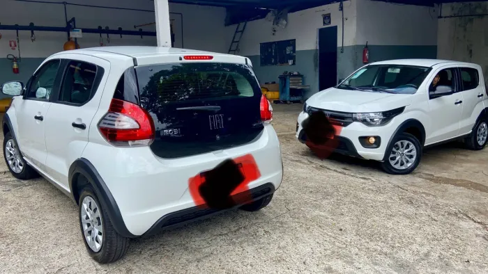 Locação de FIAT Mobi com GNV - Roda 200km com R$55,00