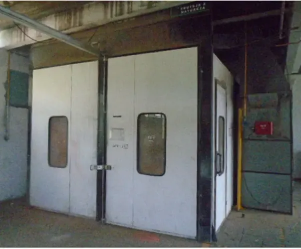Cabine de Pintura Pressurizada Aspersul C/ Exaustor e Aquecedor