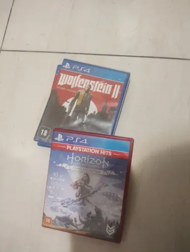 Dois jogos de PS4 